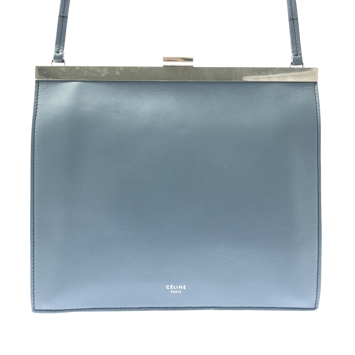 CELINE | Phoebe-era Clasp 迷你皮革肩背包 |