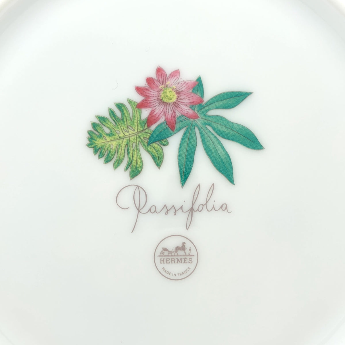 [新品] HERMES | 西番蓮圓形盤子，兩件套 | 多色