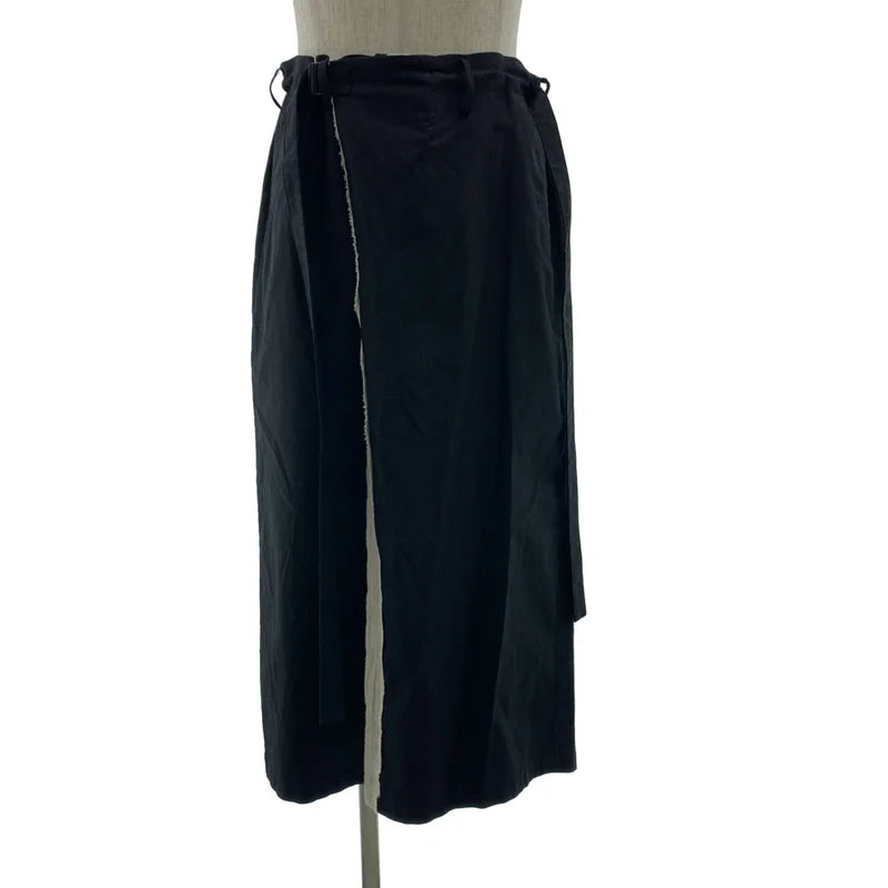 Y's BANG ON! / ワイズバングオン | 2018SS | 2WAY WRAPWAIST PANTS コットン リネン ラップ ワイドパンツ | 3 | メンズ