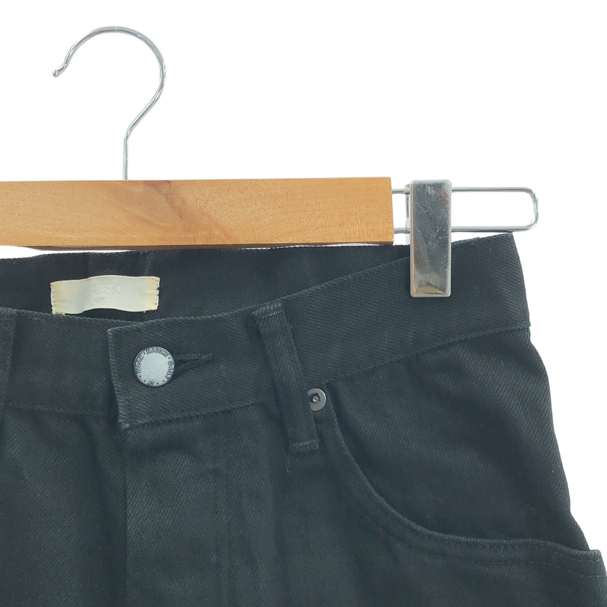 HATSKI / ハツキ | Loose Tapered Denim ルーズ テーパード デニムパンツ | W0 | ブラック | メンズ