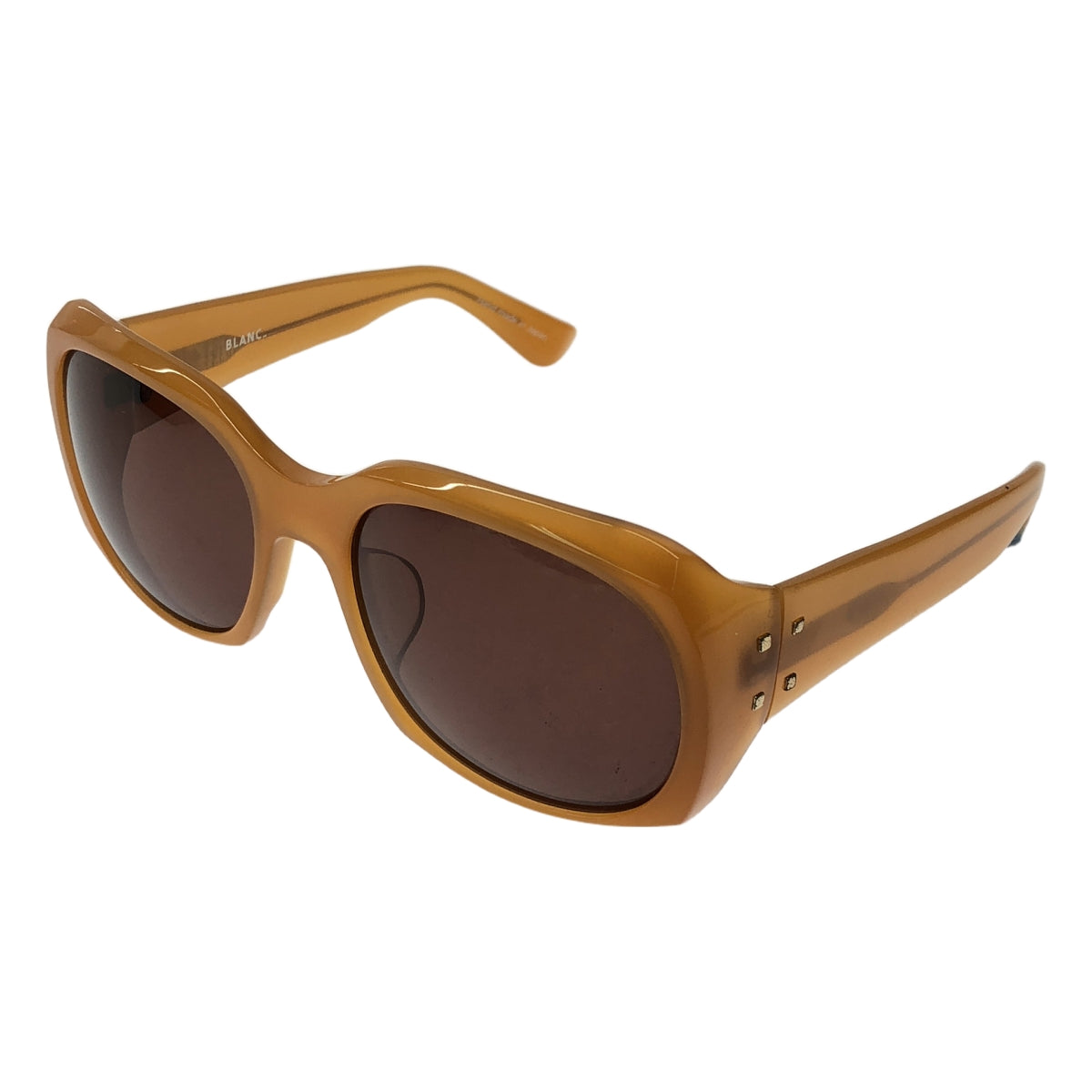 BLANC.. / ブラン | B0002 セルフレーム サングラス | ブラウン