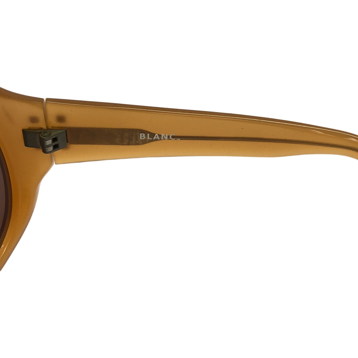 BLANC.. / 布蘭科 | B0002 蜂窩框架太陽眼鏡 |棕色的