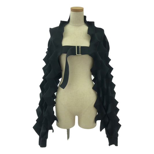 JUNYA WATANABE COMME des GARCONS / ジュンヤワタナベ | 2024SS | ポリエステル ボレロ デザイン カーディガン | M | レディース