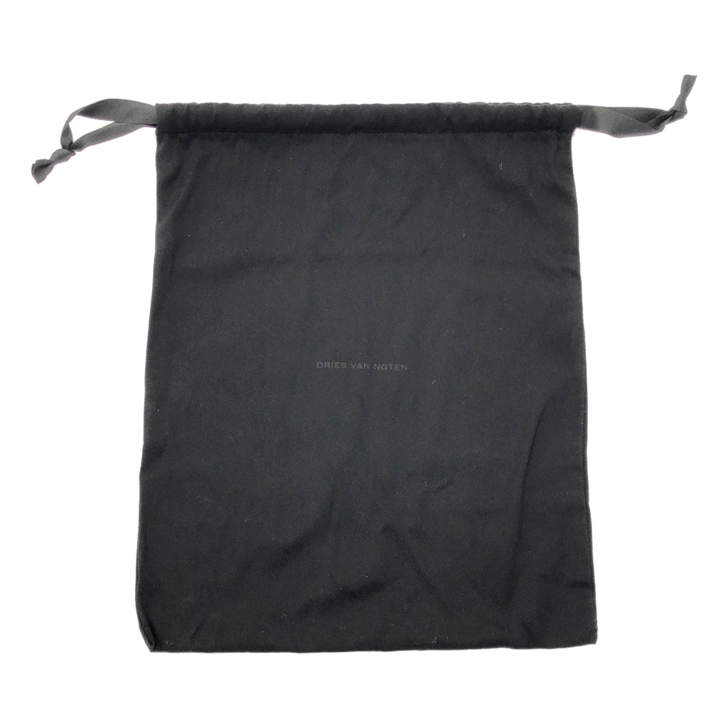 德賴斯·範諾頓 | 皮革荷葉邊方頭涼鞋 | 38碼 |