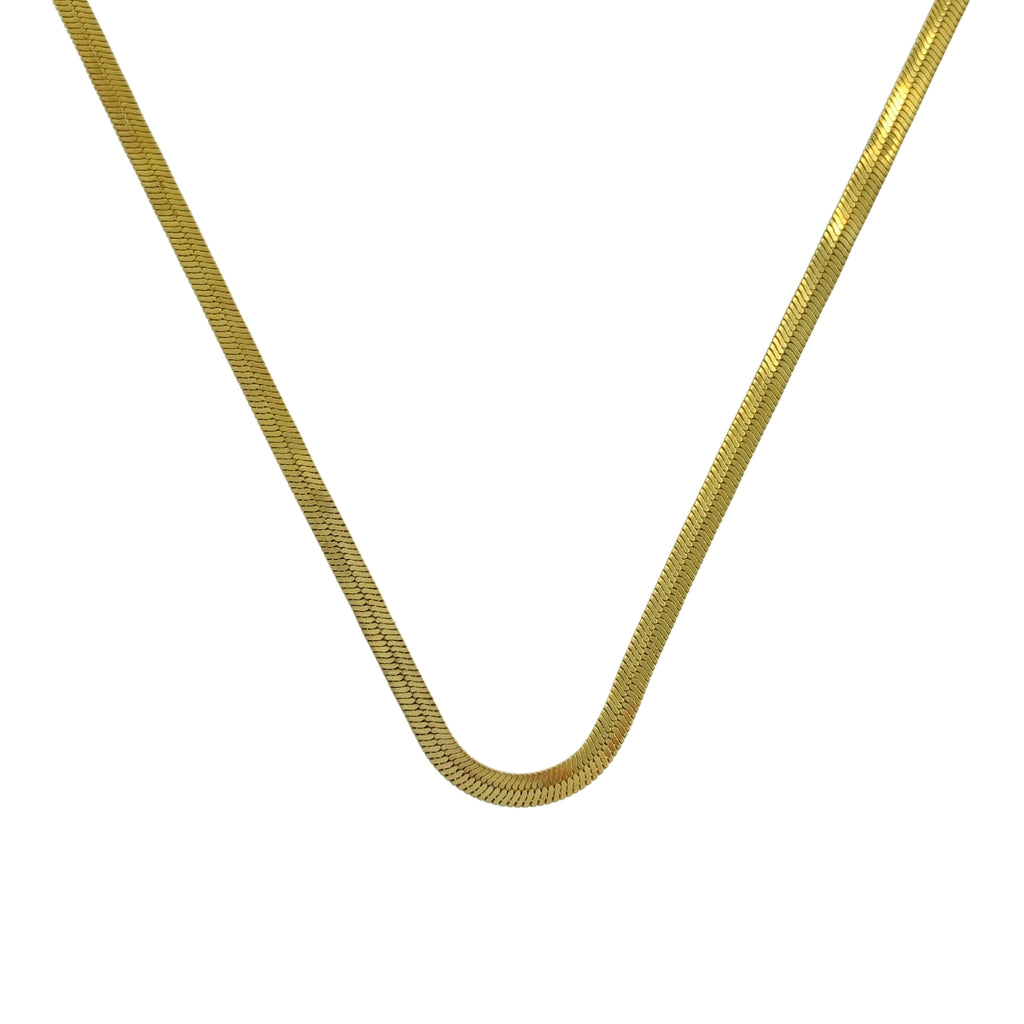 TOM WOOD  / トムウッド | Herringbone Chain Necklace シルバー925 ゴールドプレーティング ヘリンボーン チェーンネックレス ユニセックス |