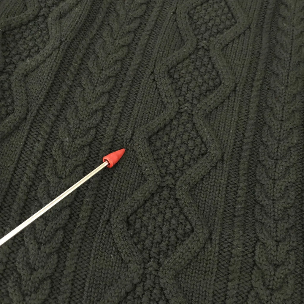 QUEENE and BELLE / クイーンアンドベル | DeuxiemeClasse取扱 タートルネック ケーブルニット | カーキ | レディース