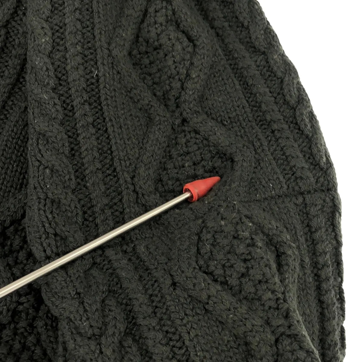 QUEENE and BELLE / クイーンアンドベル | DeuxiemeClasse取扱 タートルネック ケーブルニット | カーキ | レディース