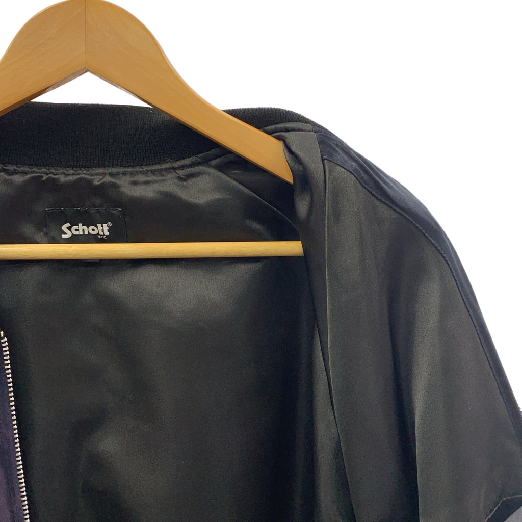 SCHOTT / 샷 | 2024SS | AGING SUKA JACKET The Far East / 에이징 가공 스카 재킷 블루존 | L | 남성