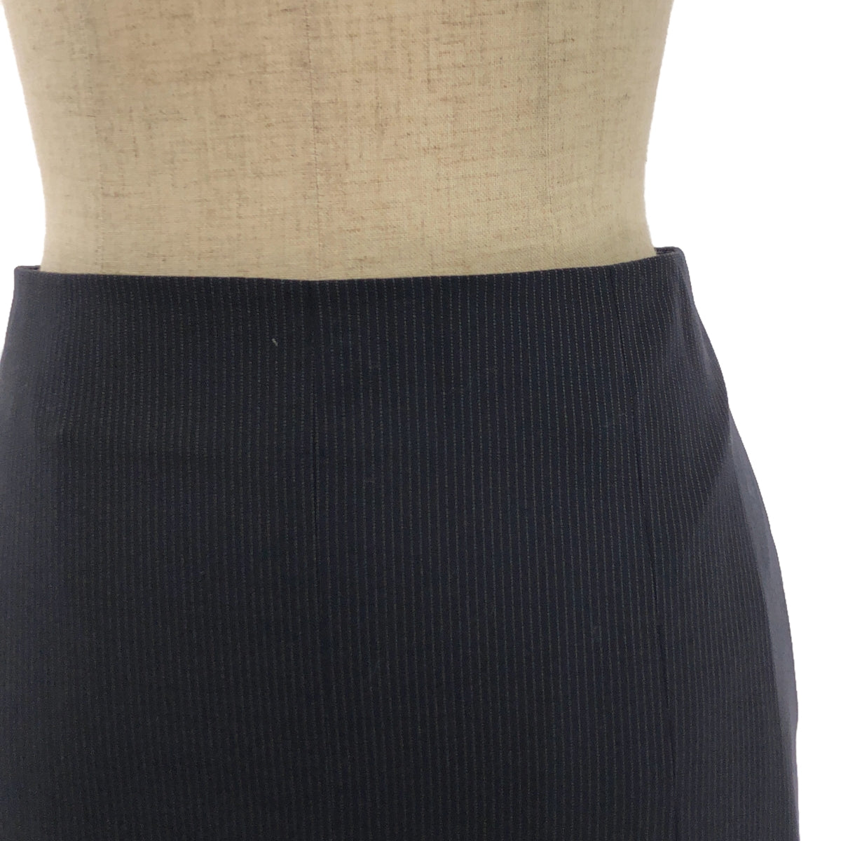 BLAMINK / Blamink | Asymmetrical striped flare skirt | 36 | Navy | Women's