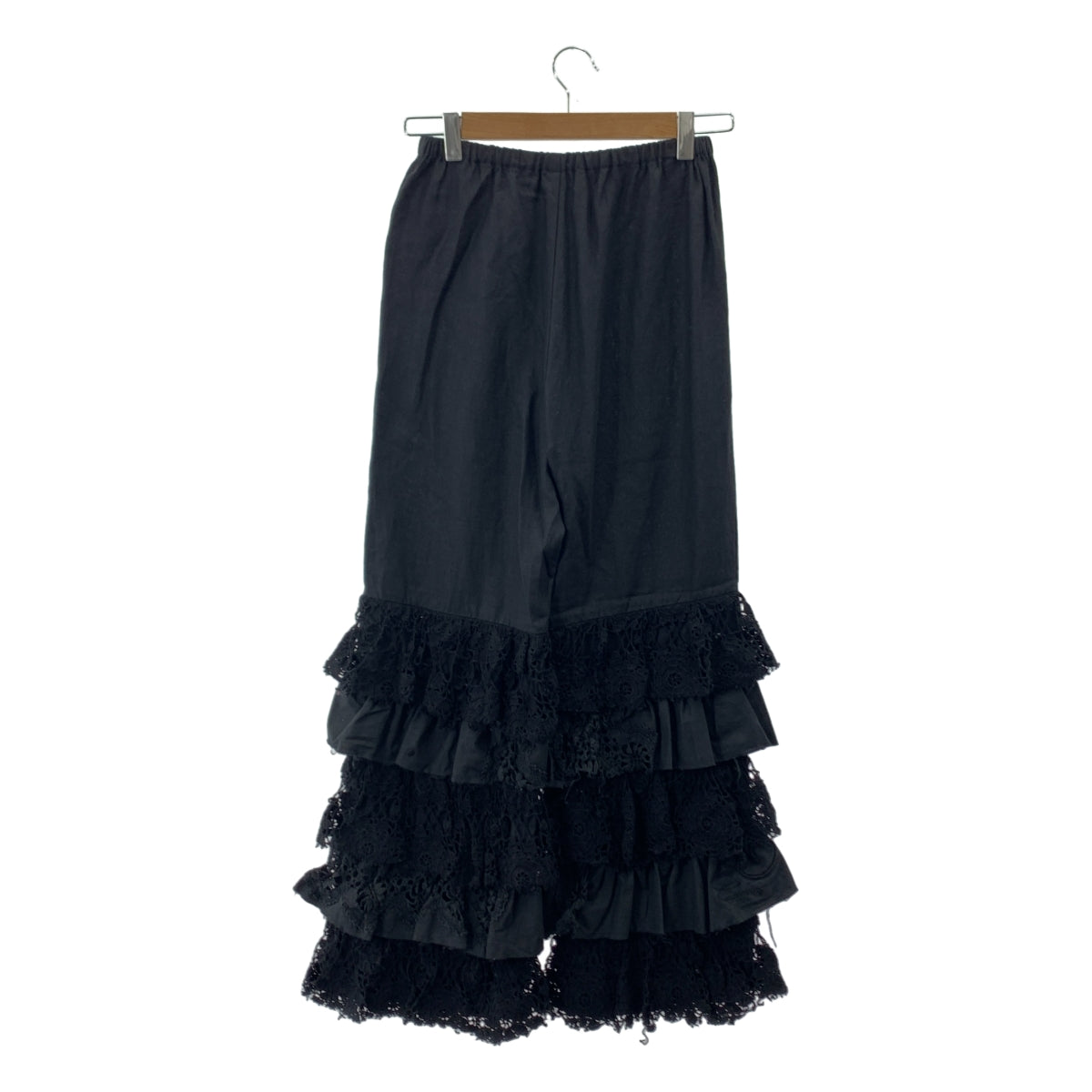 MALION vintage / 마리온 빈티지 | cutwork lace frill 프릴 팬츠 | F | 여성