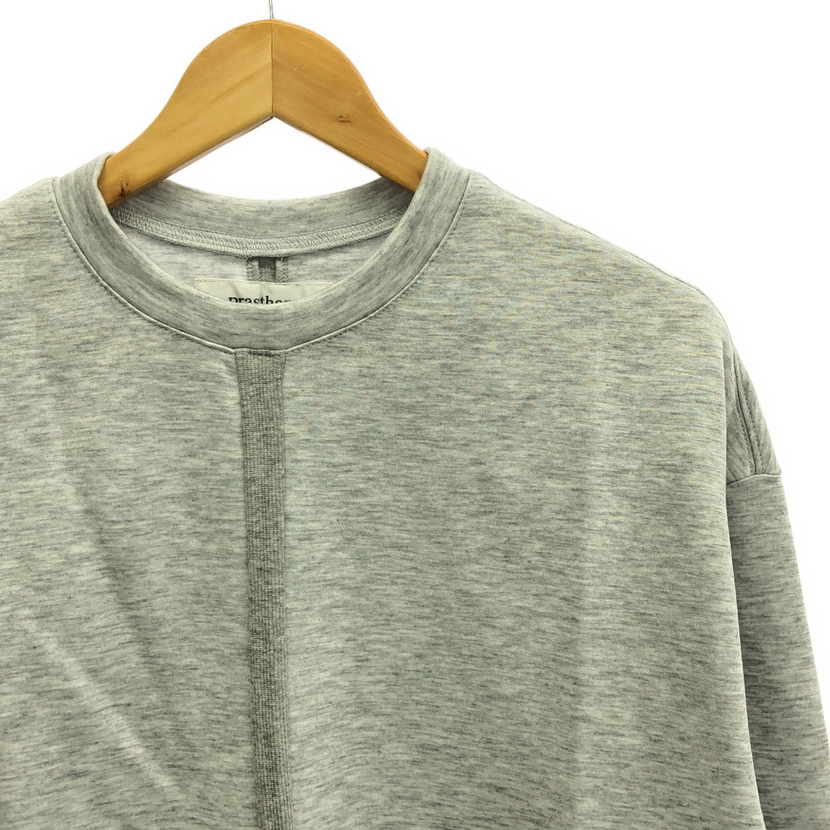 prasthana / Prasthana | split crew neck sweatshirt | M | Men's