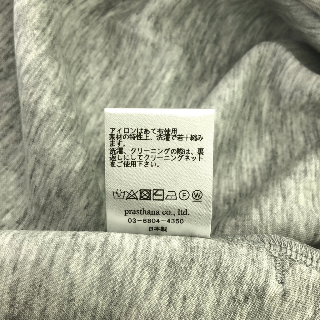 prasthana / 普拉斯塔納 |開叉圓領運動衫 | M | 男士