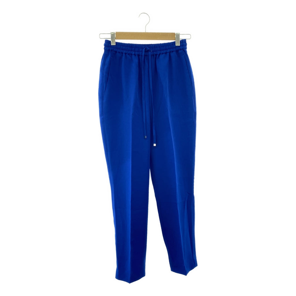 UNITED ARROWS / ユナイテッドアローズ | P ツイル ドロスト テーパードパンツ | 36 | ブルー | レディース