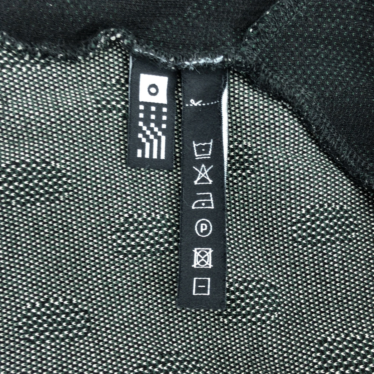 BYBORRE / バイボレ | タートルネック スウェット | S | ブラック / グレー | メンズ