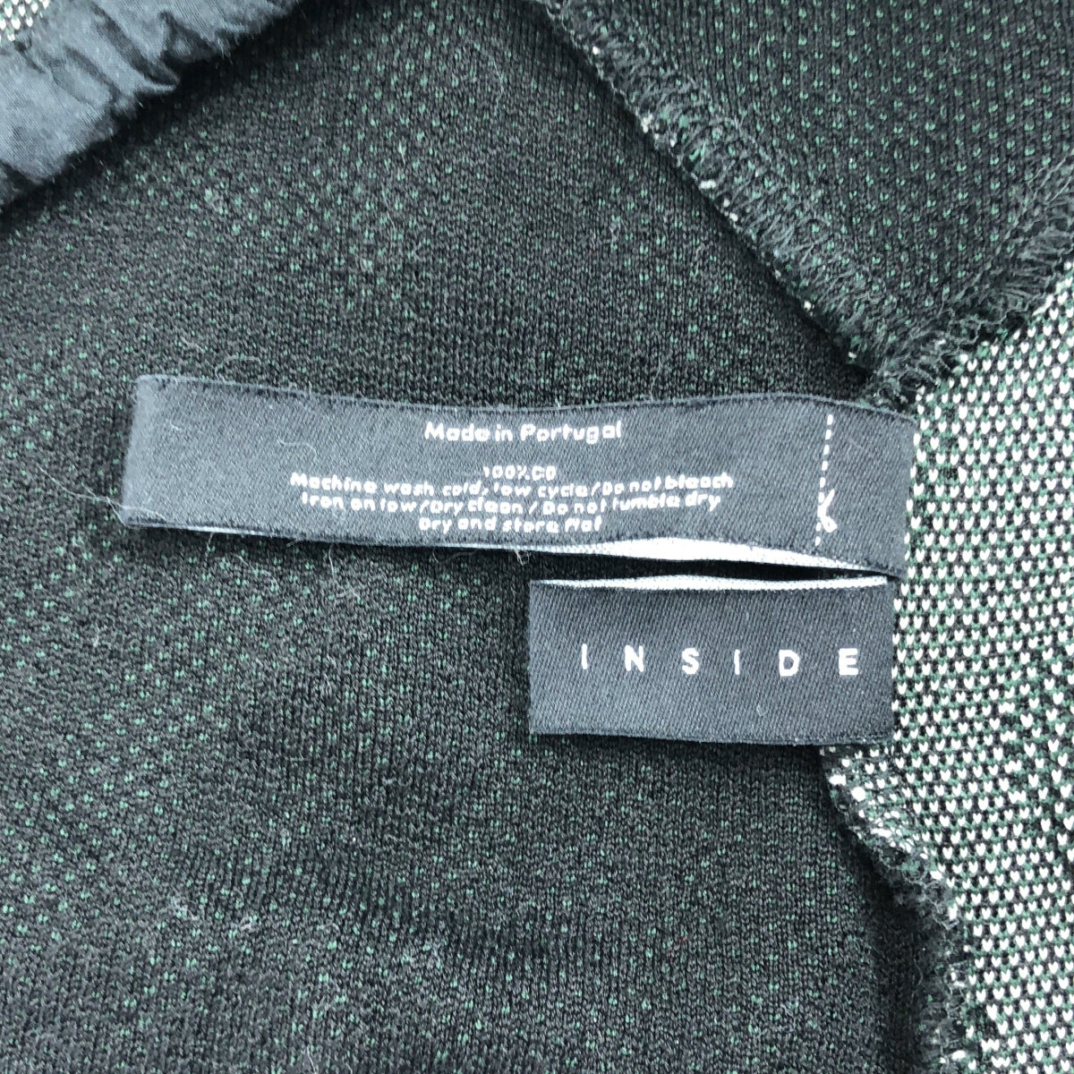 BYBORRE / バイボレ | タートルネック スウェット | S | ブラック / グレー | メンズ