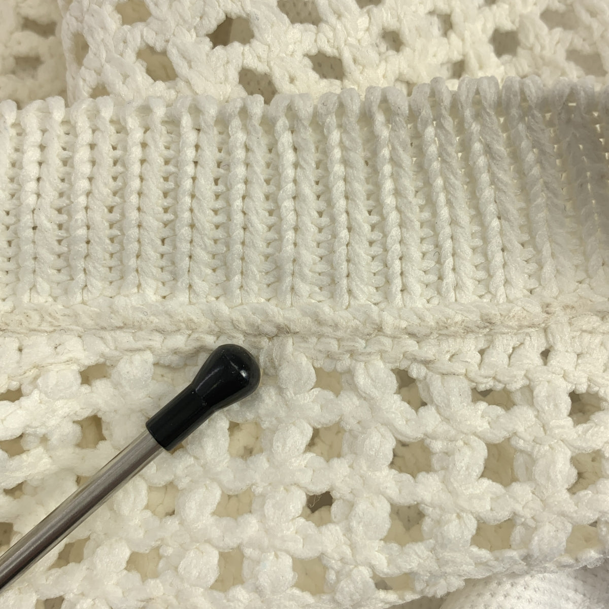 JUNYA WATANABE / 준야와타나베 | 2024SS | 데미지 가공 메쉬 T셔츠 | M | 여성