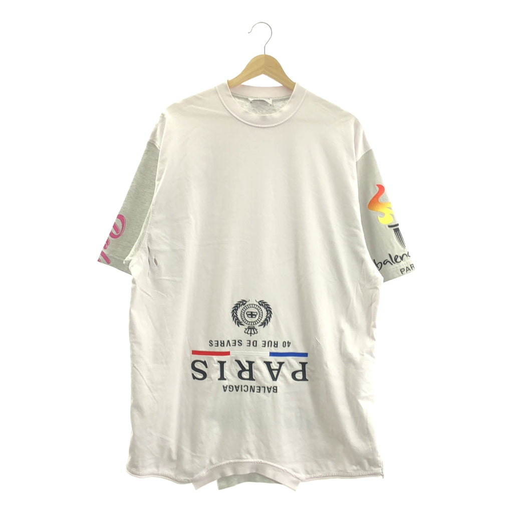 BALENCIAGA / バレンシアガ | 2022SS | アップサイドダウン 再構築 Tシャツ | 3 | メンズ