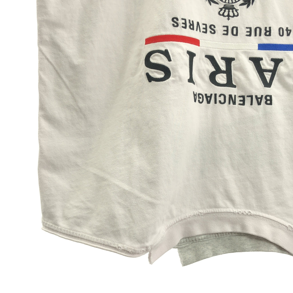 BALENCIAGA / バレンシアガ | 2022SS | アップサイドダウン 再構築 Tシャツ | 3 | メンズ