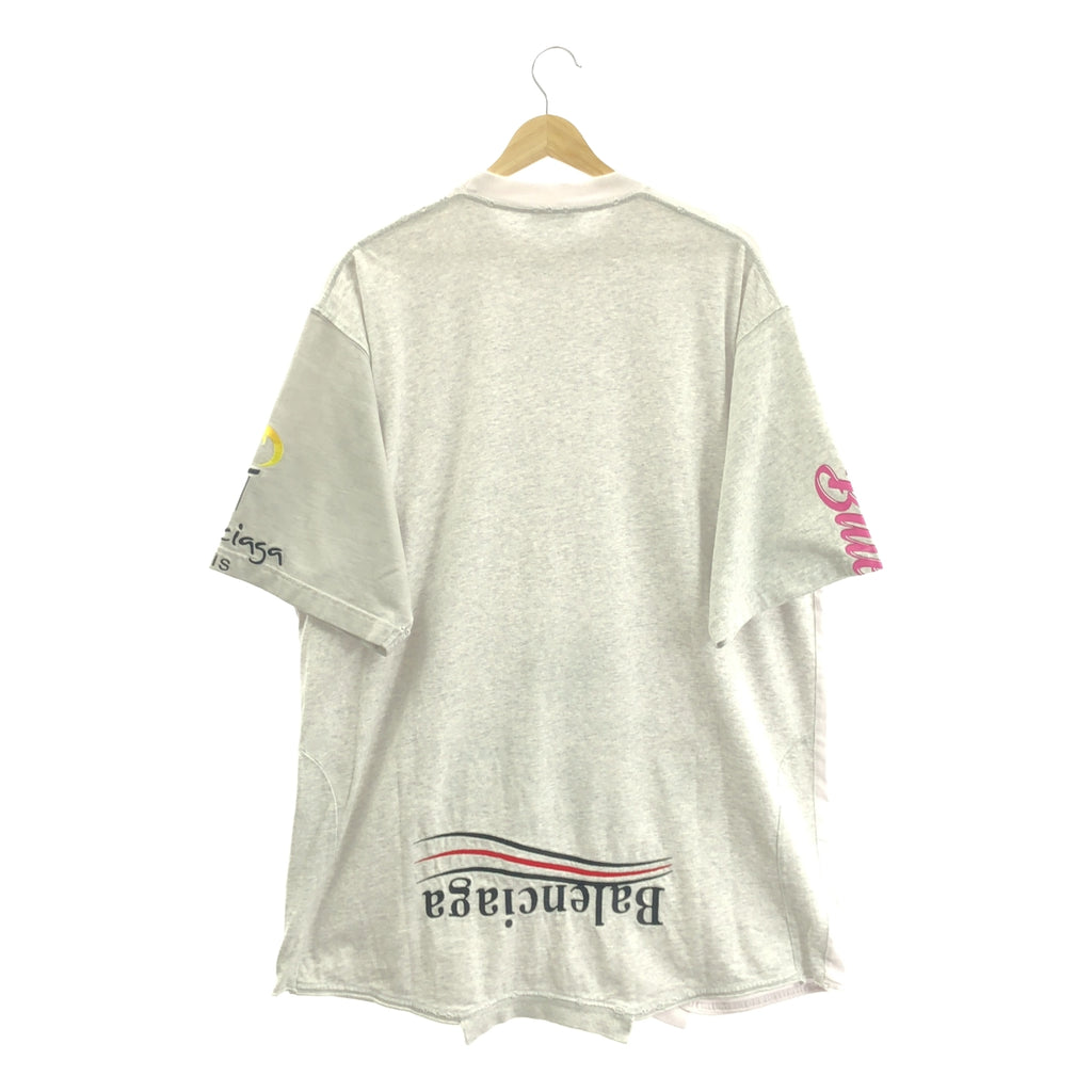BALENCIAGA / バレンシアガ | 2022SS | アップサイドダウン 再構築 Tシャツ | 3 | メンズ