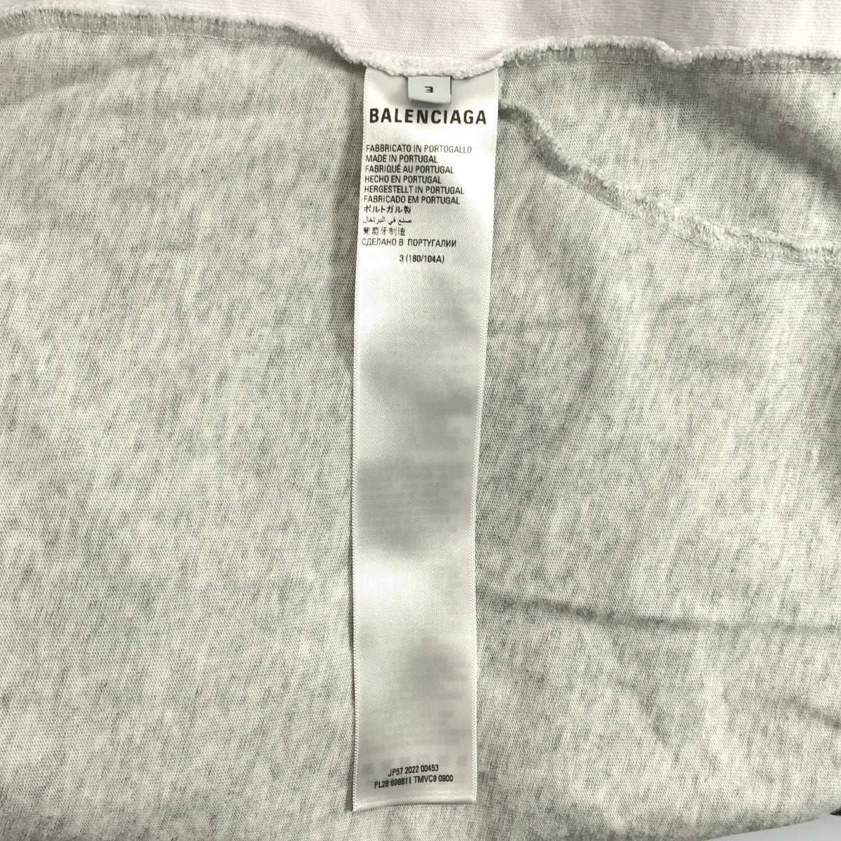 BALENCIAGA / バレンシアガ | 2022SS | アップサイドダウン 再構築 Tシャツ | 3 | メンズ
