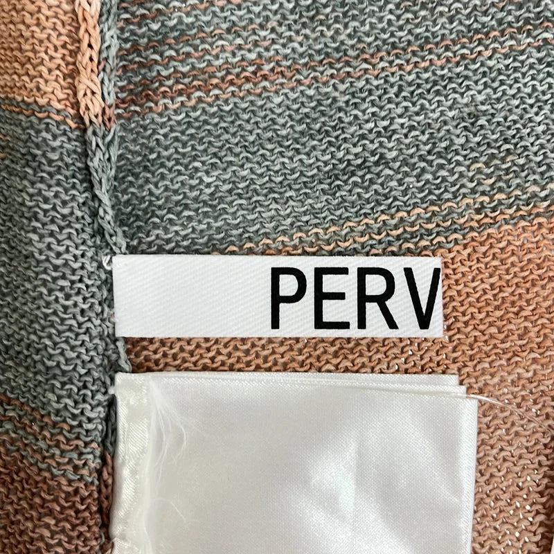 PERVERZE / パーバーズ | Multi-colored Knit Dress キャミソール ワンピース | F | レディース