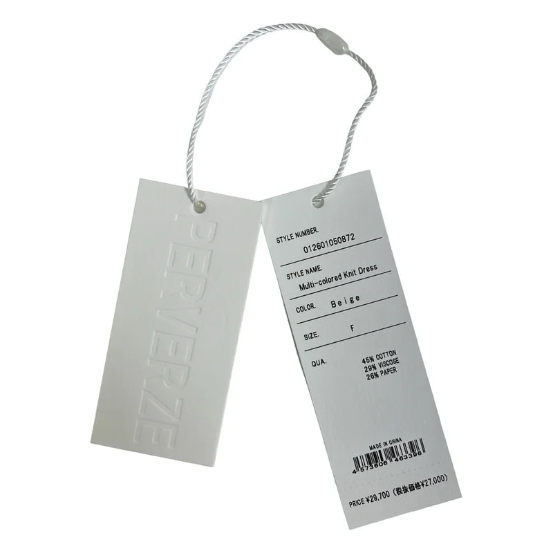 PERVERZE / パーバーズ | Multi-colored Knit Dress キャミソール ワンピース | F | レディース