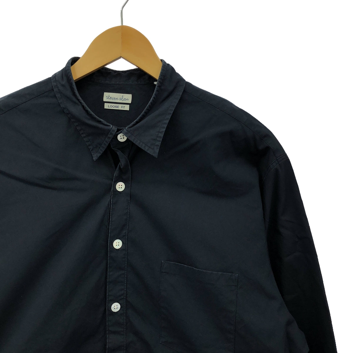 steven alan / スティーブンアラン | A/DRESS REGULAR COLLAR SHIRT-LOOSE シャツ | M | メンズ