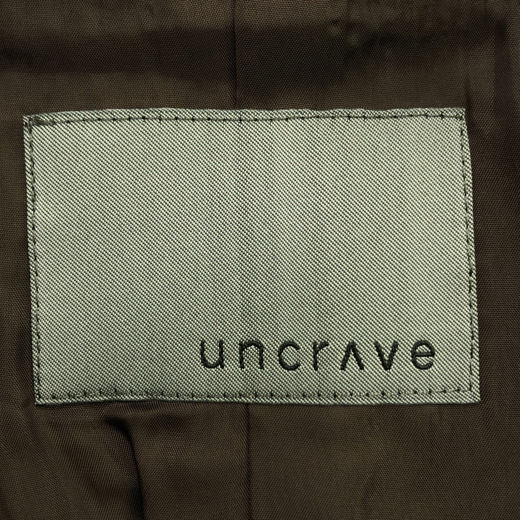 uncrave / アンクレイヴ | ダブルブレスト テーラードジャケット / 総裏地 | 2 | ブラウン | レディース