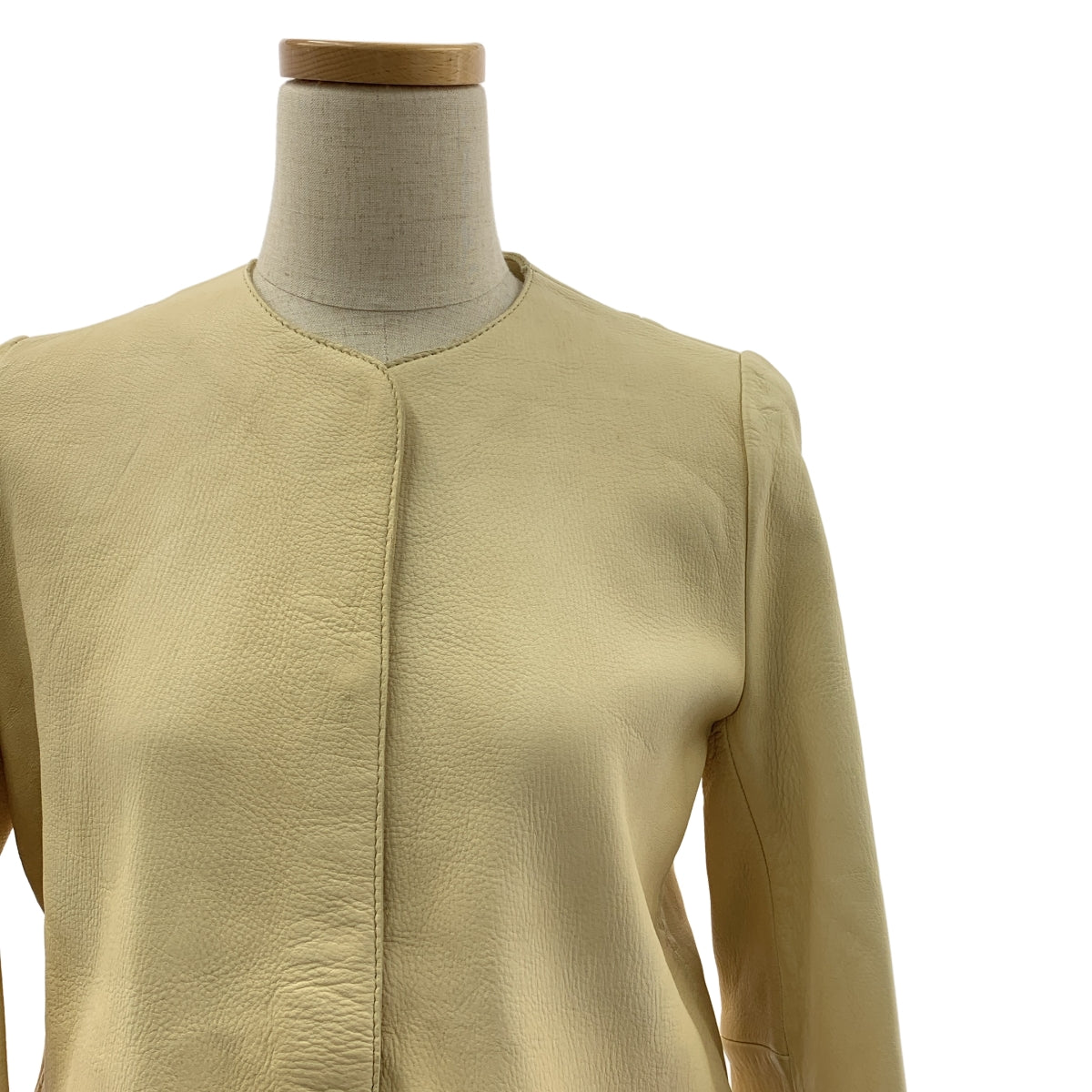 My Dear Tejas / 마이 디어 테하스 | × therapy Pants / Richeards Jacket / 사슴 가죽 가죽 엠블로이드 프린지 노 컬러 재킷 |