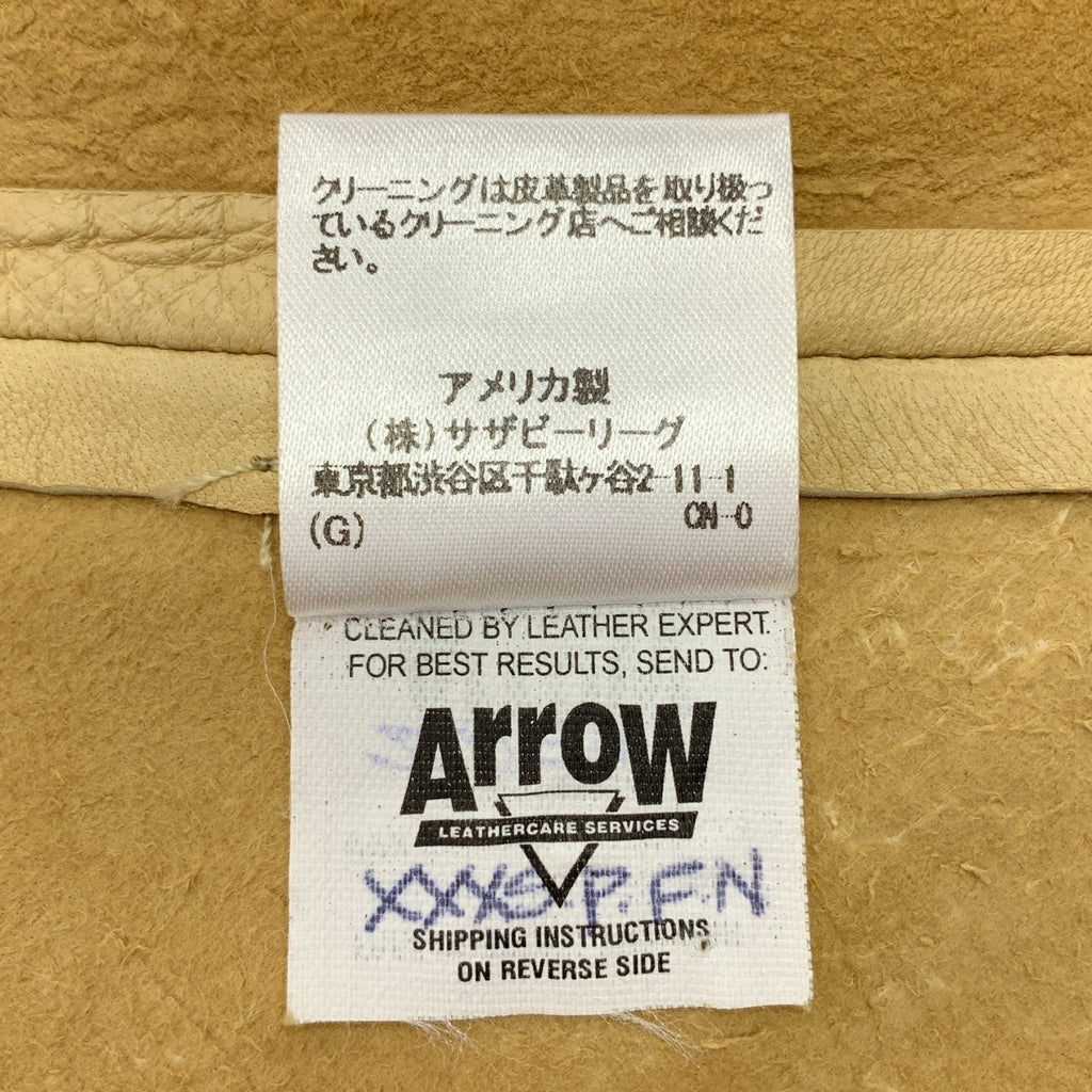 My Dear Tejas / 마이 디어 테하스 | × therapy Pants / Richeards Jacket / 사슴 가죽 가죽 엠블로이드 프린지 노 컬러 재킷 |