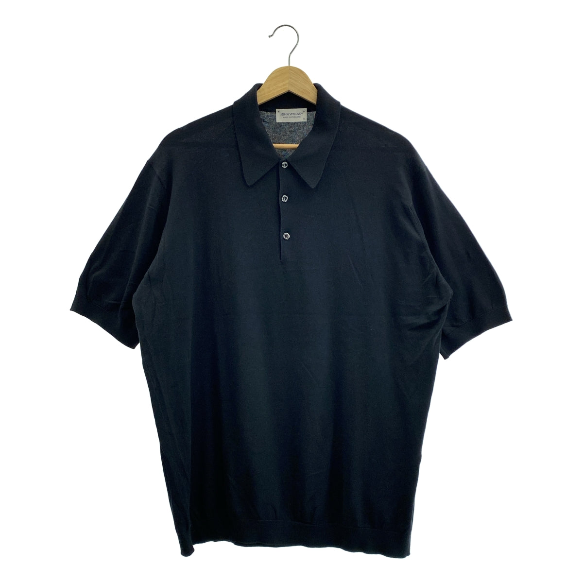 JOHN SMEDLEY | 棉質超大 Polo 針織套頭衫 | XL | 男款