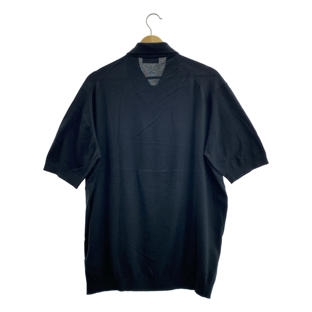 JOHN SMEDLEY | 棉質超大 Polo 針織套頭衫 | XL | 男款