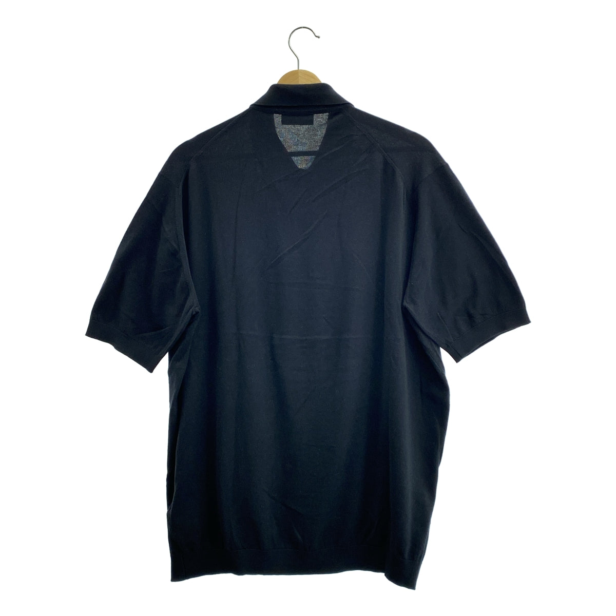 JOHN SMEDLEY | 棉質超大 Polo 針織套頭衫 | XL | 男款