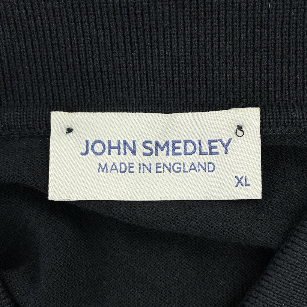 JOHN SMEDLEY | 棉質超大 Polo 針織套頭衫 | XL | 男款