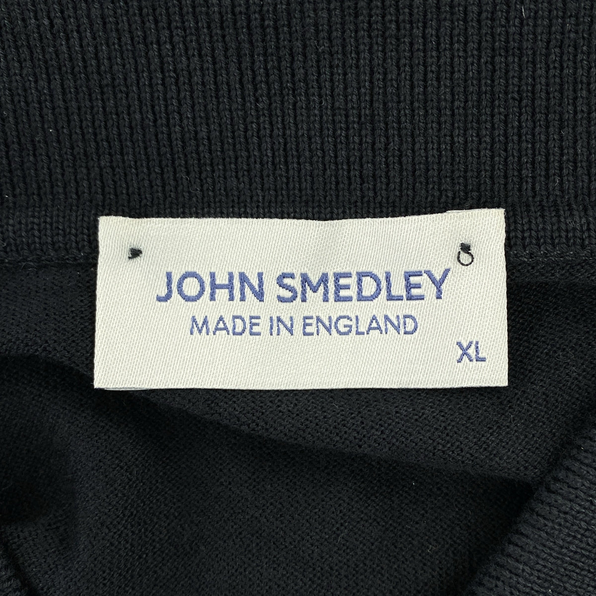 JOHN SMEDLEY | 棉質超大 Polo 針織套頭衫 | XL | 男款