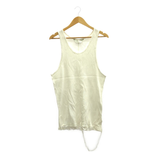 ANCELLM / 앙셀름 | DAMAGE WAFFLE TANKTOP 데미지 가공 와플 탱크탑 | 2 | 남성