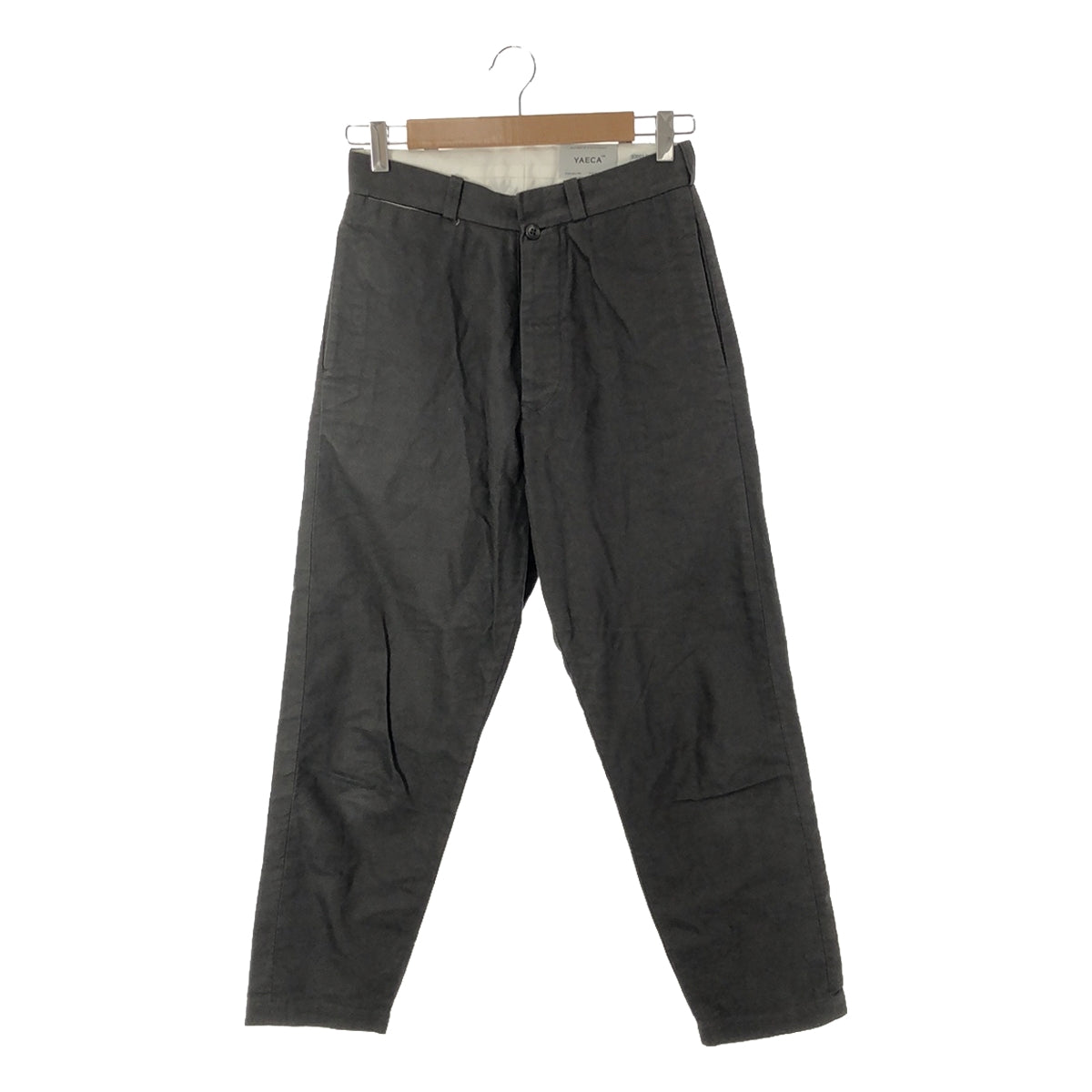 YAECA / Yaeca | CHINO CLOTH PANTS WIDE TAPERED PANTS | 28 | LOGWOOD | Women's