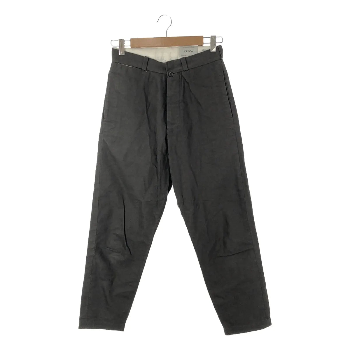 YAECA / ヤエカ | CHINO CLOTH PANTS WIDE TAPERED パンツ | 28 | LOGWOOD | レディース