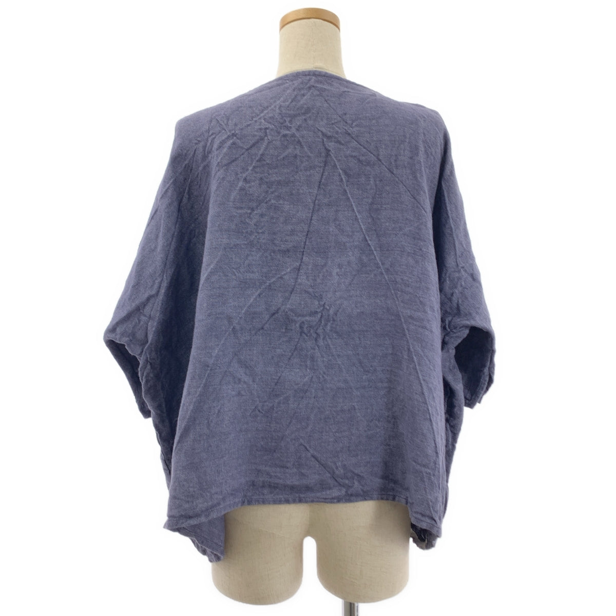 DANIELA GREGIS | 亞麻無扣開襟衫 | F碼 | 女款