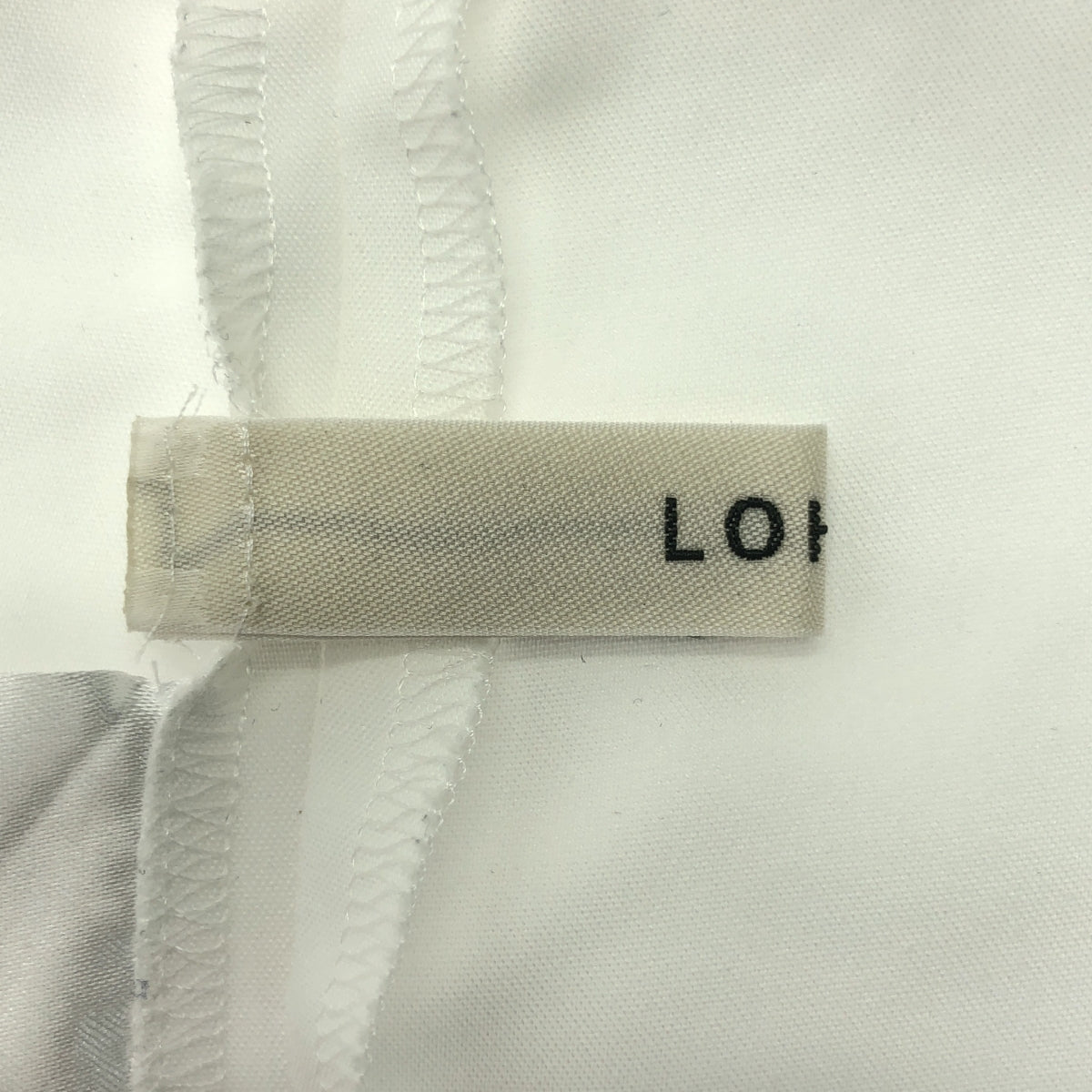 LOHEN / 로헨 | 2024SS | 하이 카운트 더블 크로스 슬리브리스 블라우스 셔츠 | F | 여성