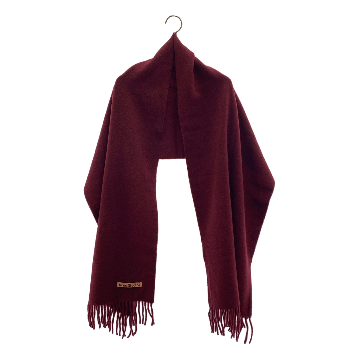 Acne Studios / アクネストゥディオズ | 2025AW | ウール フリンジ ロング ストール マフラー / FN-UX-SCAR000218 |