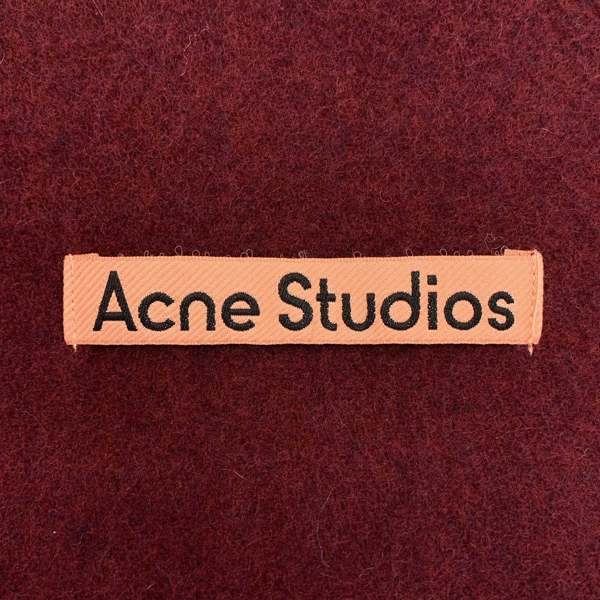 Acne Studios / アクネストゥディオズ | 2025AW | ウール フリンジ ロング ストール マフラー / FN-UX-SCAR000218 |