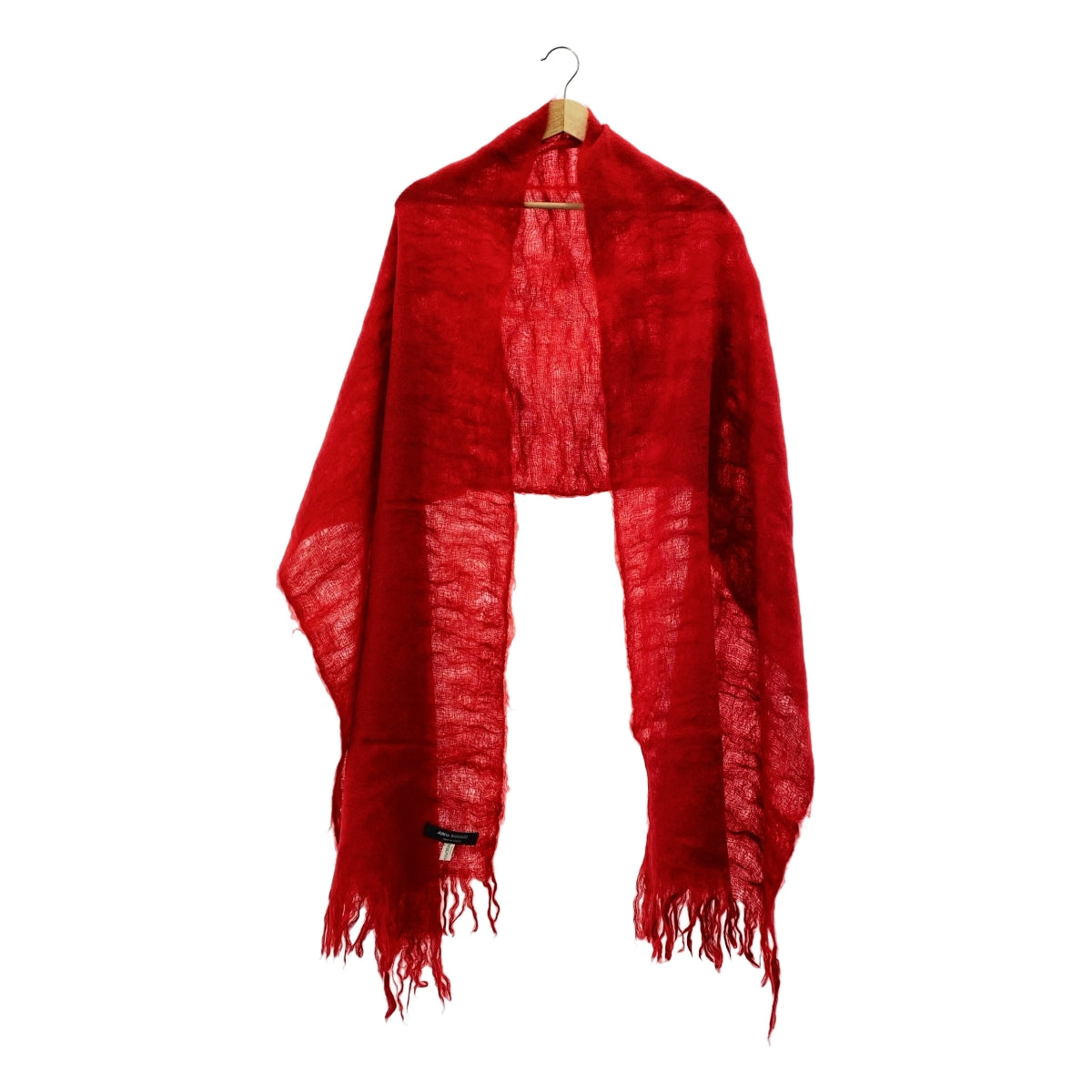 JUNYA WATANABE COMME des GARCONS / 준야와타나베 | 모헤야 혼합 모직 프린지 스톨 머플러 |