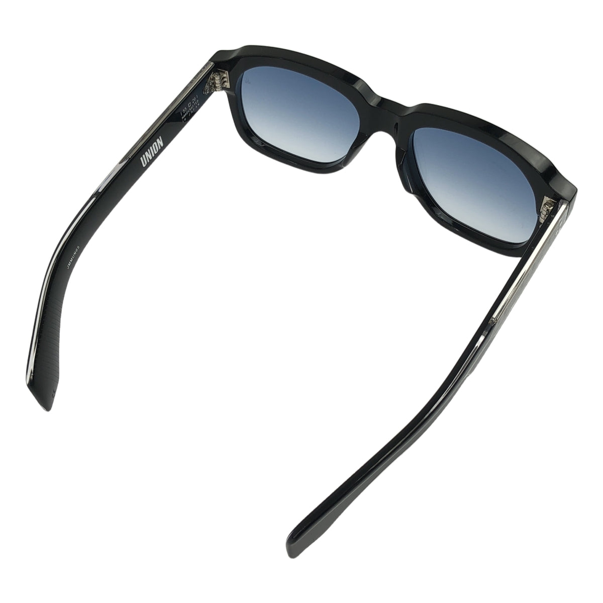 【미품】 JACQUES MARIE MAGE / 잭 마리 마주 | UNION 유니온 아세테이트 스퀘어 선글라스 | 55□22 | 블랙 | 남성