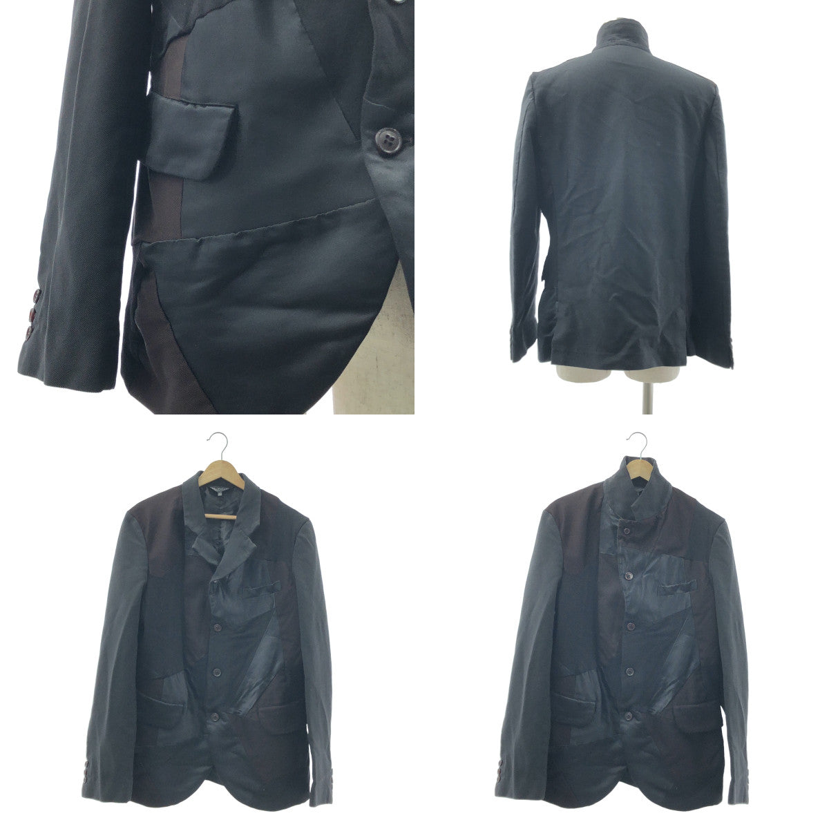 新品未使用　2021s/s ブラックコムデギャルソン　ジャケット COMME des GARCONS コムデギャルソン 22SS WI-J908 eye JUNYA