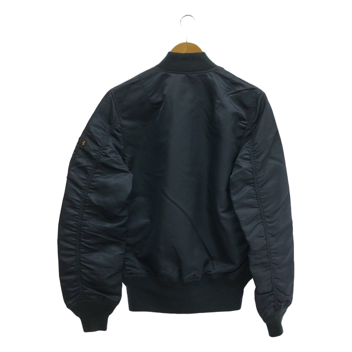【美品】  ALPHA INDUSTRIES / アルファインダストリーズ | L-2B フライトナイロンジャケット | S | ネイビー | メンズ