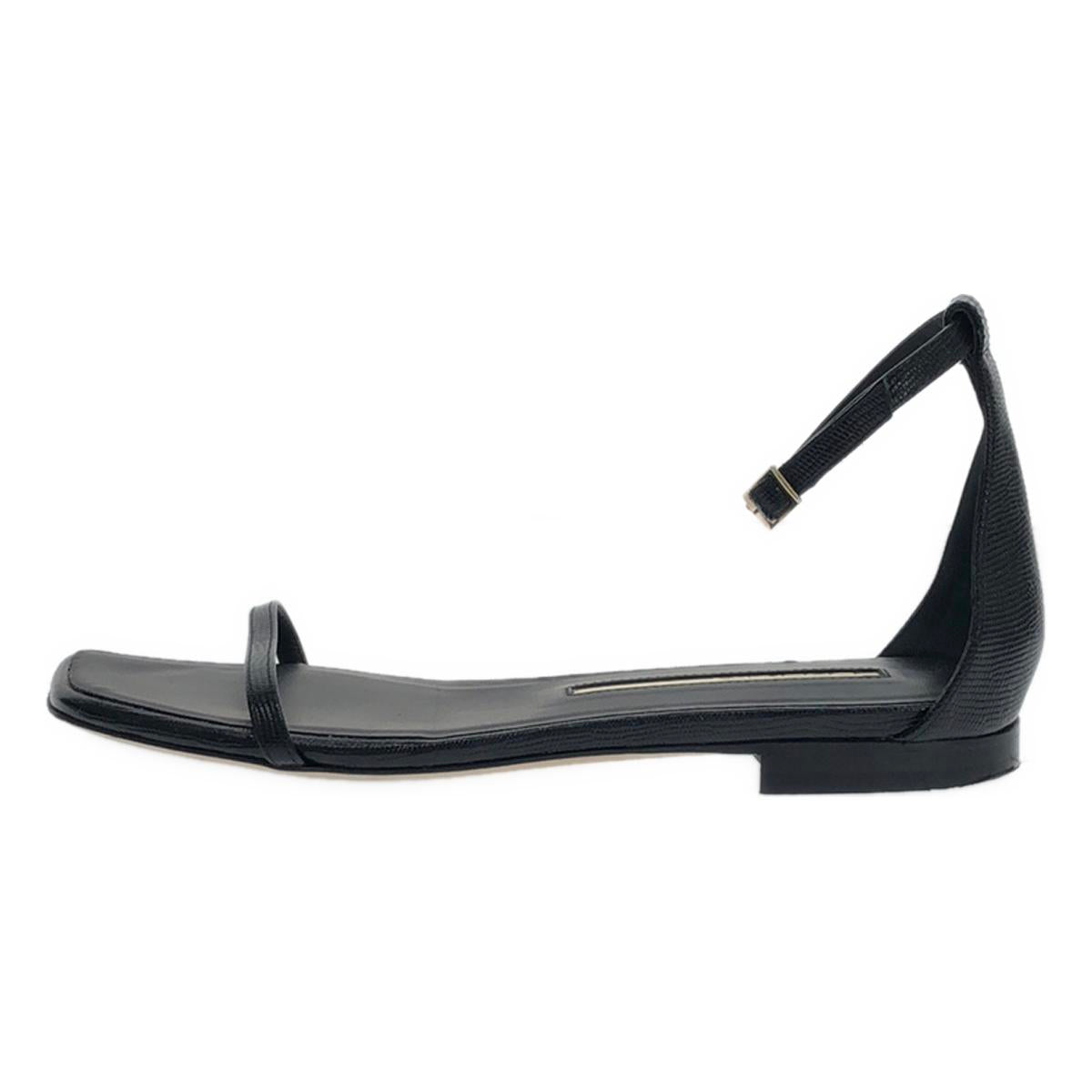 BRENTA | 2022SS | × FRAMeWORK Framework Exclusive Strap Flat Sandals | 37 | Black | Women's