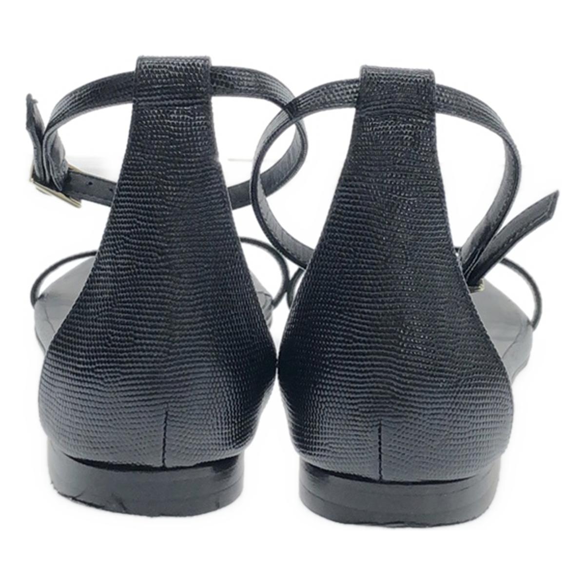 BRENTA | 2022SS | × FRAMeWORK Framework Exclusive Strap Flat Sandals | 37 | Black | Women's