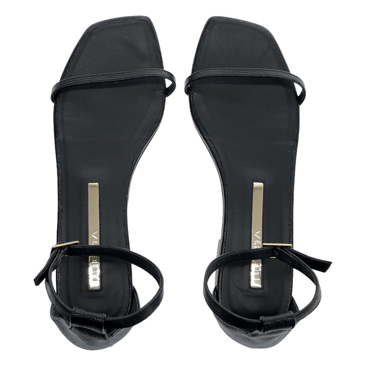 BRENTA | 2022SS | × FRAMeWORK Framework Exclusive Strap Flat Sandals | 37 | Black | Women's