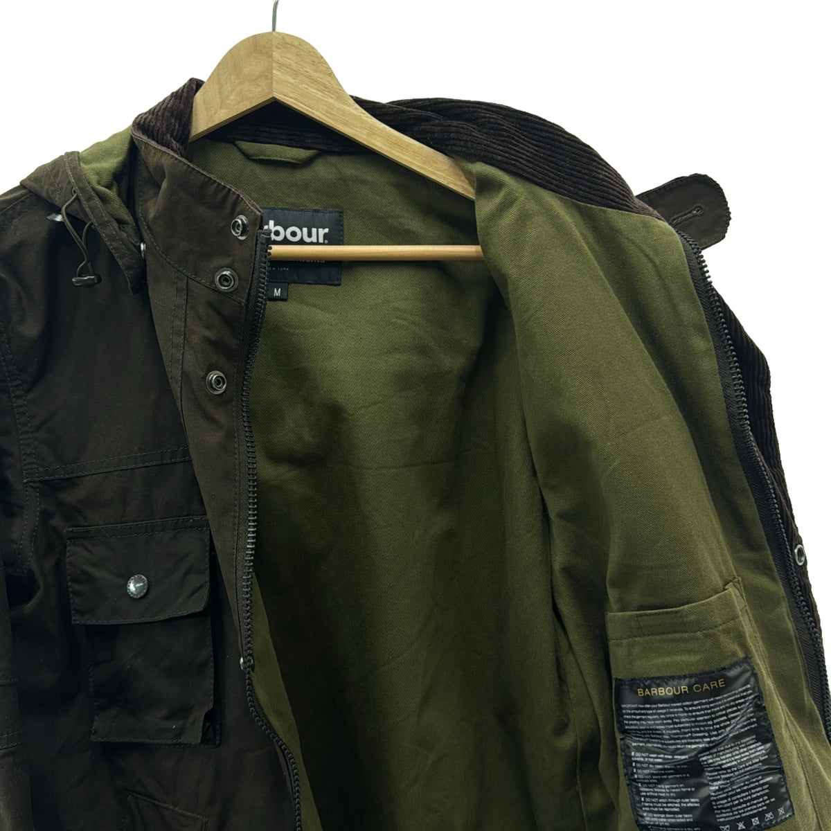 Engineered Garments / Engineered Garments | × Barbour / Barbour Cowen Wax Jacket / Oiled jacket / Detachable hood | M | Men's